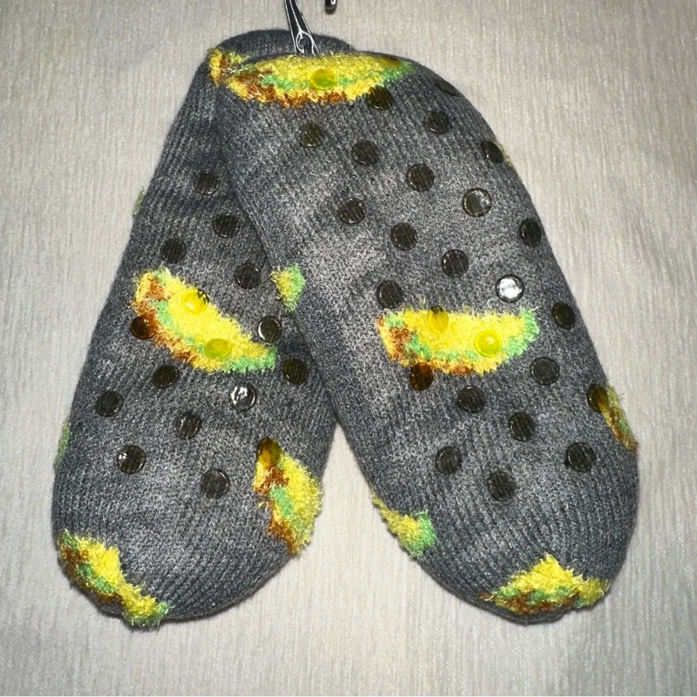 Northeast Outfitters Shoes Kids Small Grey Neo Cozy Cabin Taco Icon Slippers NWT